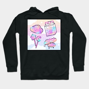 Pink Sky Snacks Hoodie